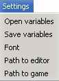 " SETTINGS " menu